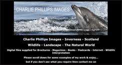 Desktop Screenshot of charliephillipsimages.co.uk